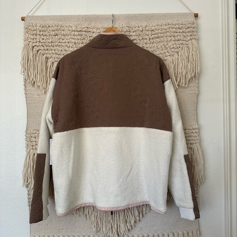 Spiritual Gangster Half Zip Sherpa Pullover NWT - Picture 7 of 7